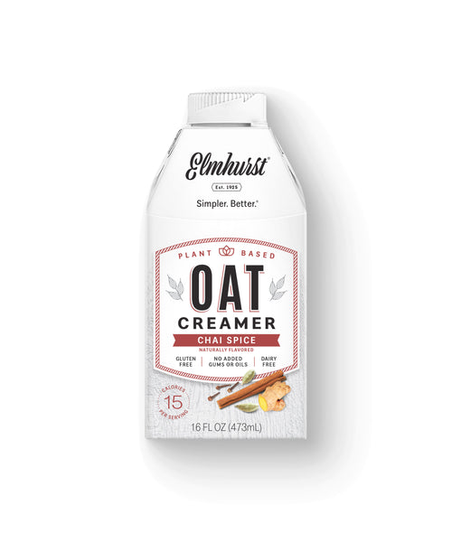 Dairy-Free & Gluten-Free Chai Spice Oat Milk Coffee Creamer, 16oz